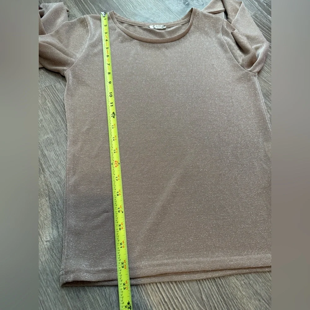 Free People Intimately Mesh So Well Layering Metallic Shimmer Top Medium